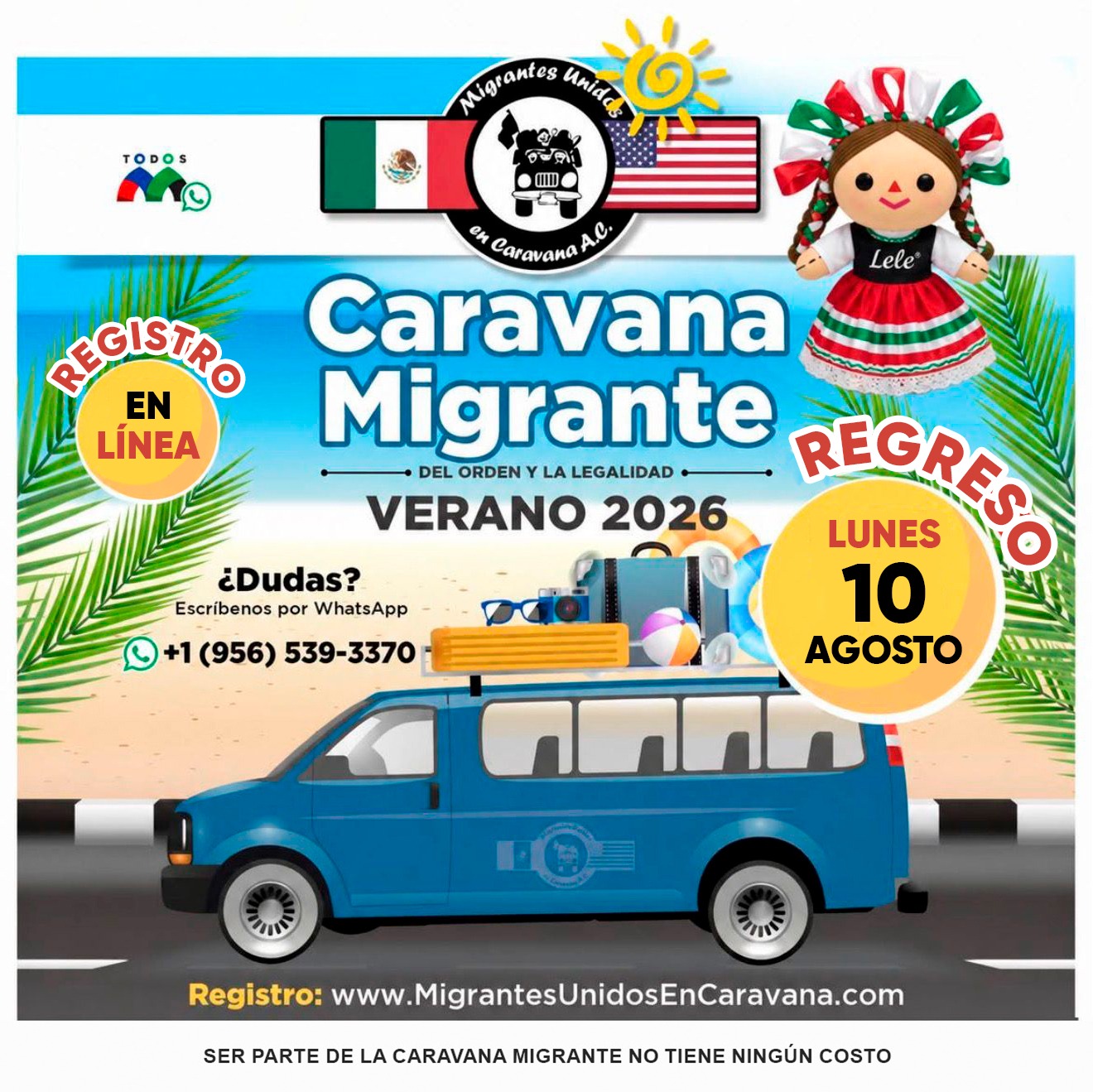 Caravana de Migrantes Unidos en Caravana AC